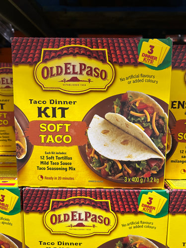 Old El Paso Soft Taco Kit - 1 x 1.2 Kilos